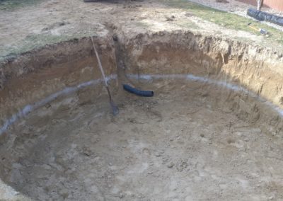 Yard Drain Emptying into Dry Well