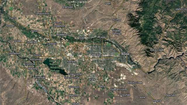 Idaho Treasure Valley Service Area Map